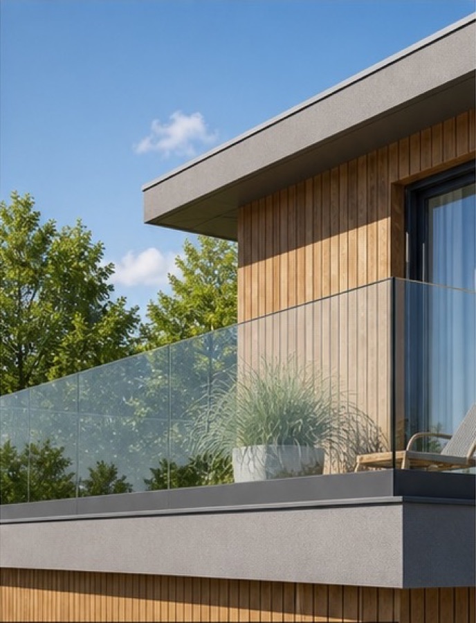 Glasverarbeitung für Balkon und Terrasse