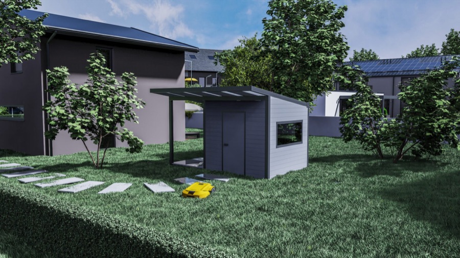 Aluminium-Gartenhaus