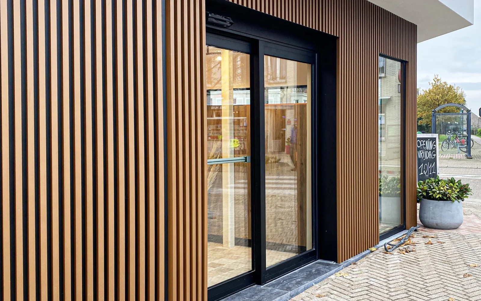 Visualisierung einer Aluminiumfassade